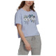 Adidas Γυναικεία κοντομάνικη μπλούζα x FARM Rio Print Boyfriend Cropped Tee